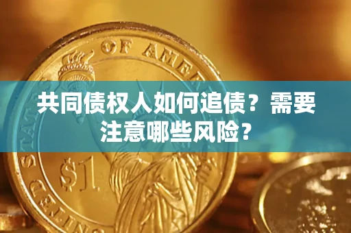 武汉共同债权人如何追债？需要注意哪些风险？