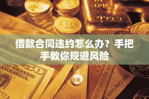 武汉借款合同违约怎么办？手把手教你规避风险