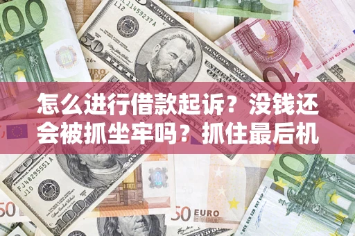 武汉怎么进行借款起诉？没钱还会被抓坐牢吗？抓住最后机会！