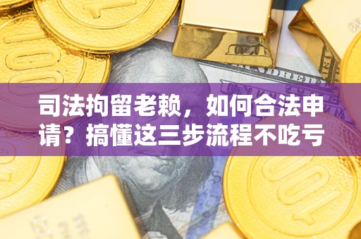 武汉司法拘留老赖，如何合法申请？搞懂这三步流程不吃亏！