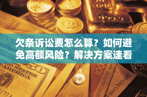 武汉欠条诉讼费怎么算？如何避免高额风险？解决方案速看！
