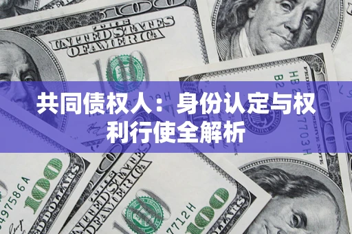 武汉共同债权人：身份认定与权利行使全解析