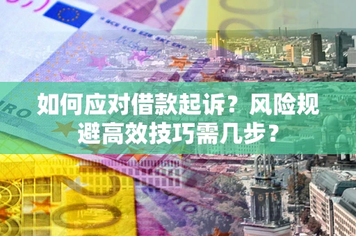 武汉如何应对借款起诉？风险规避高效技巧需几步？