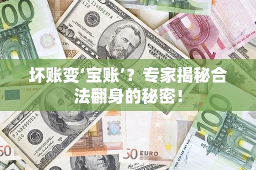 武汉坏账变‘宝账’？专家揭秘合法翻身的秘密！