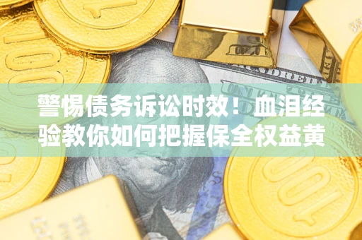 武汉警惕债务诉讼时效！血泪经验教你如何把握保全权益黄金期