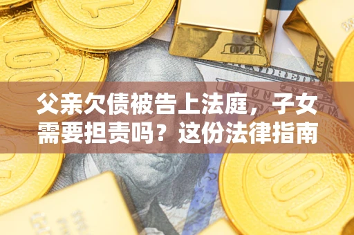 武汉父亲欠债被告上法庭，子女需要担责吗？这份法律指南必须看完