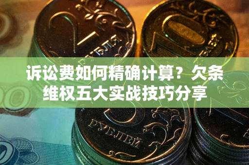 武汉诉讼费如何精确计算？欠条维权五大实战技巧分享