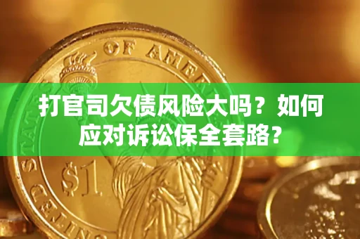 武汉打官司欠债风险大吗？如何应对诉讼保全套路？