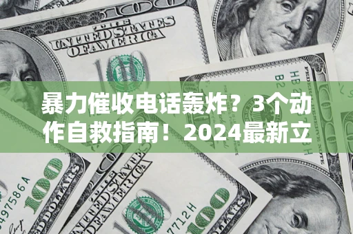武汉暴力催收电话轰炸？3个动作自救指南！2024最新立案标准全解析